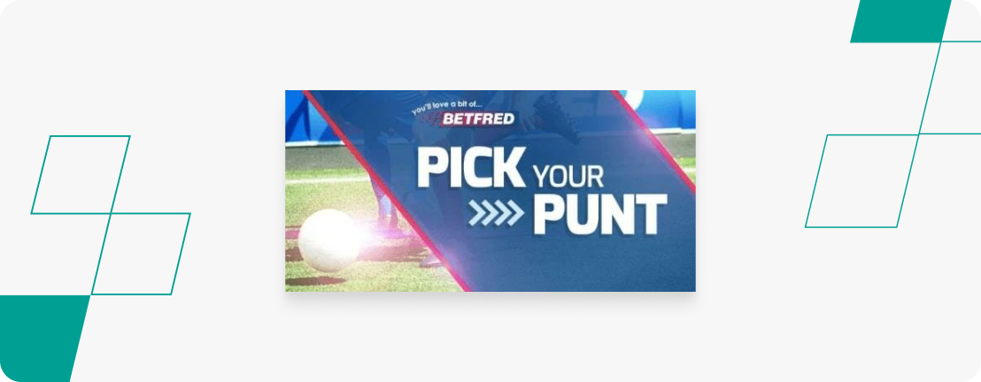 Betfred Pick Your Punt Screenshot